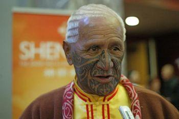 En äldre maorier, Amato Akarana-Rewi såg showen förra året och kom i år igen (Foto: Epoch Times)
