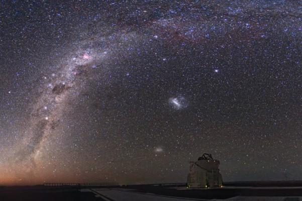 Vintergatan är lite av en barriär mellan oss och övriga universum. (Foto: NASA, CC BY)
