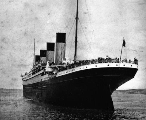 Titanic på sin ödesdigra jungfruresa i april 1912. (Med tillstånd av Titanic Memorial Cruise)
