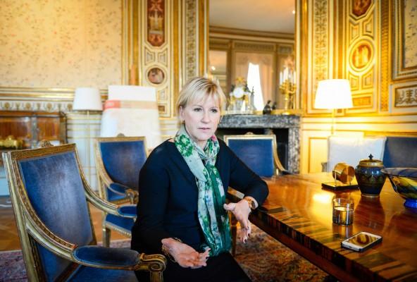 Sveriges utrikesminister Margot Wallström. (Foto: Martina Huber/Regeringskansliet)