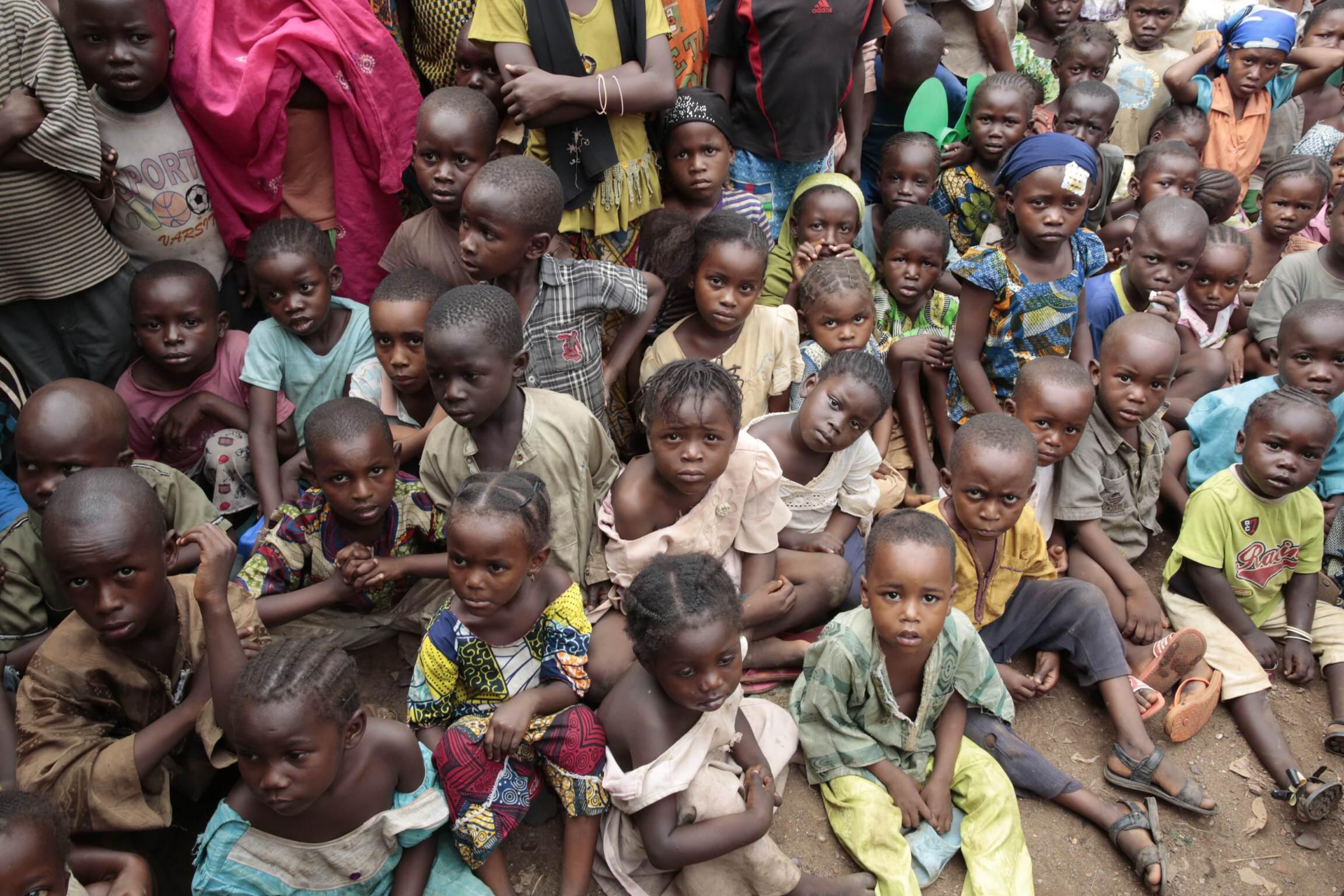 Hälften av befolkningen i det konfliktdrabbade Centralafrikanska republiken är i stort behov av hjälp från FN:s livsmedelsprogram WFP. (Foto: Evan Schneider /UN Photo via Getty Images) 