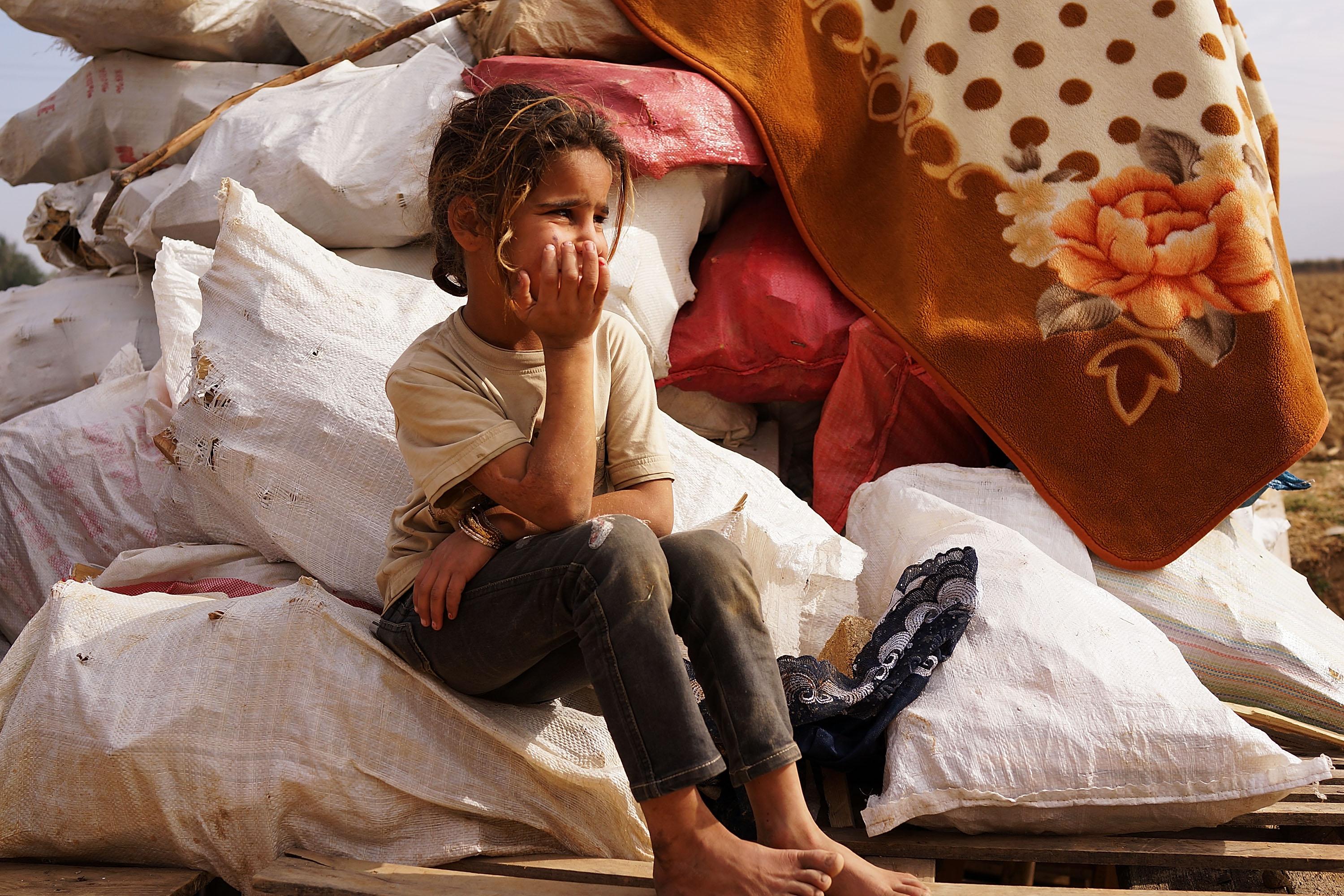 Enligt FN har konflikten i Syrien utlöst den största humanitära krisen sedan andra världskriget, med 7,6 miljoner tvångsförflyttade, 3,2 miljoner på flykt och ytterligare 12,2 miljoner människor i behov av humanitärt bistånd. (Foto: Spencer Platt /Getty Image)