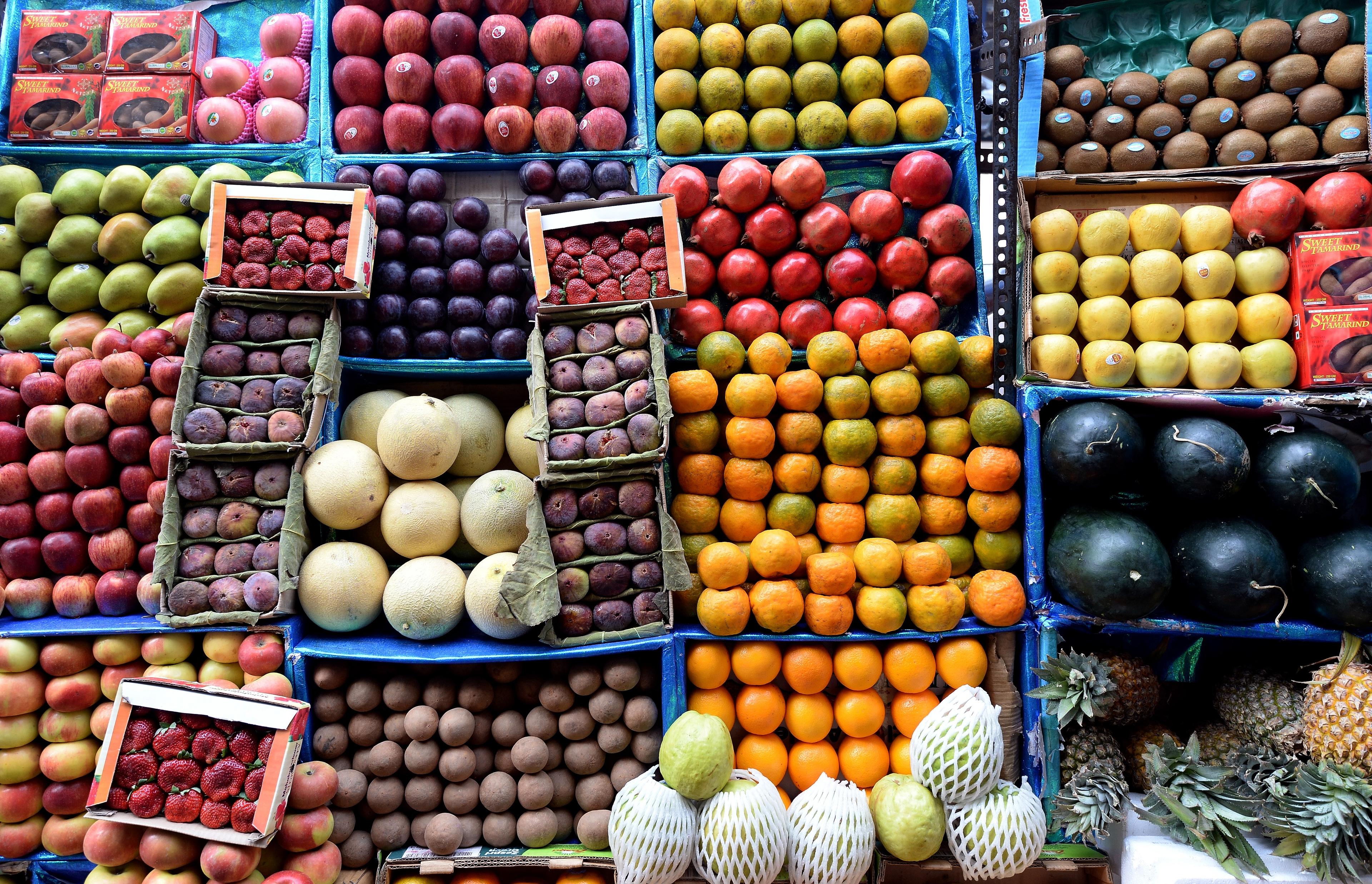 Försäljning av ekologisk frukt har ökat 85 procent på ett år. (Foto: Indranil Mukherjee /AFP /Getty Images)