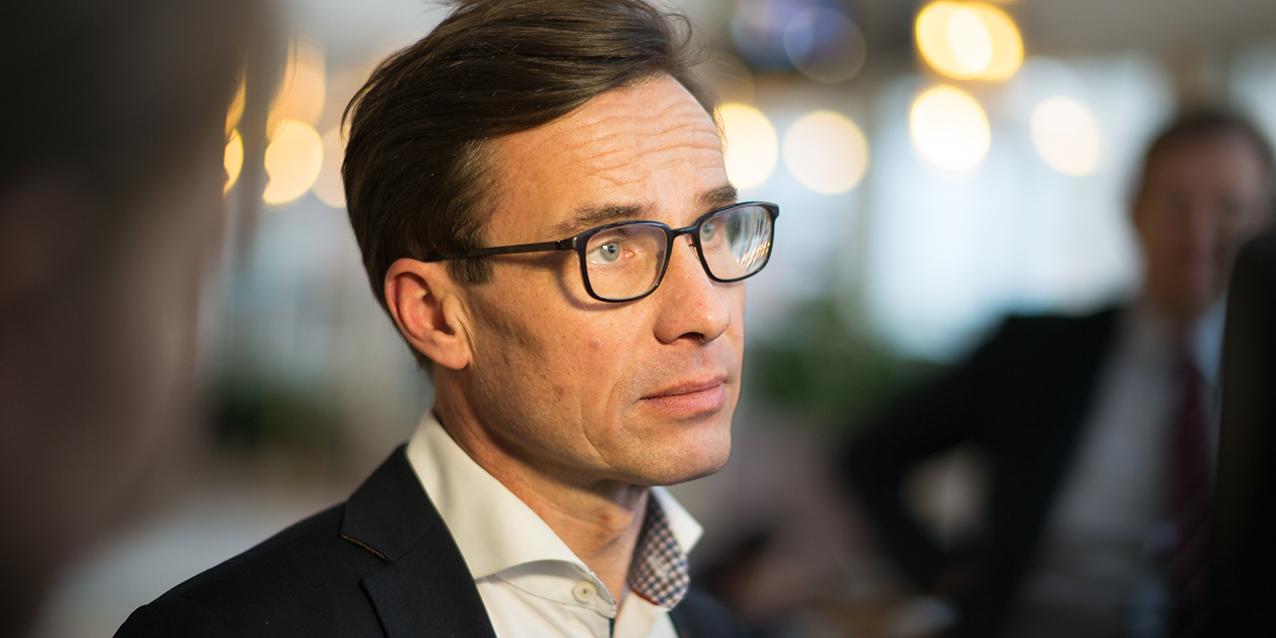 Moderaternas ekonomiskpolitiske talesperson Ulf Kristersson anser att småföretag missgynnas av regeringens upphandlingskrav. (Foto: Fredrik Wennerlund)