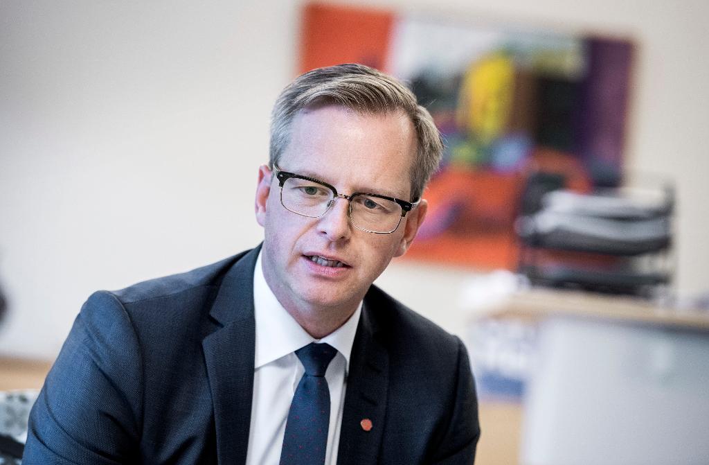 Närings- och innovationsminister Mikael Damberg (S). (Foto: Marcus Ericsson/TT)