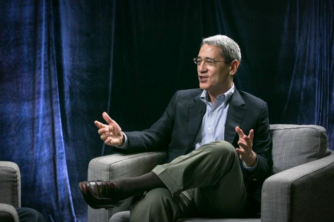 Gordon Chang, expert på Kinas politiska ekonomi, i New York 2015. Foto: Benjamin Chasteen/Epoch Times