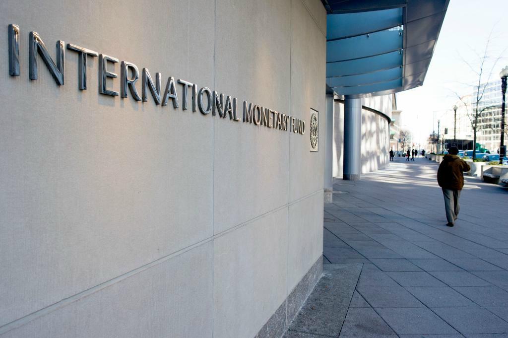 
Internationella valutafondens (IMF) kontor i Washington. Händelsen i texten utspelade sig på kontoret i Paris.  Foto: Cliff Owen/AP/TT-arkivbild                                            