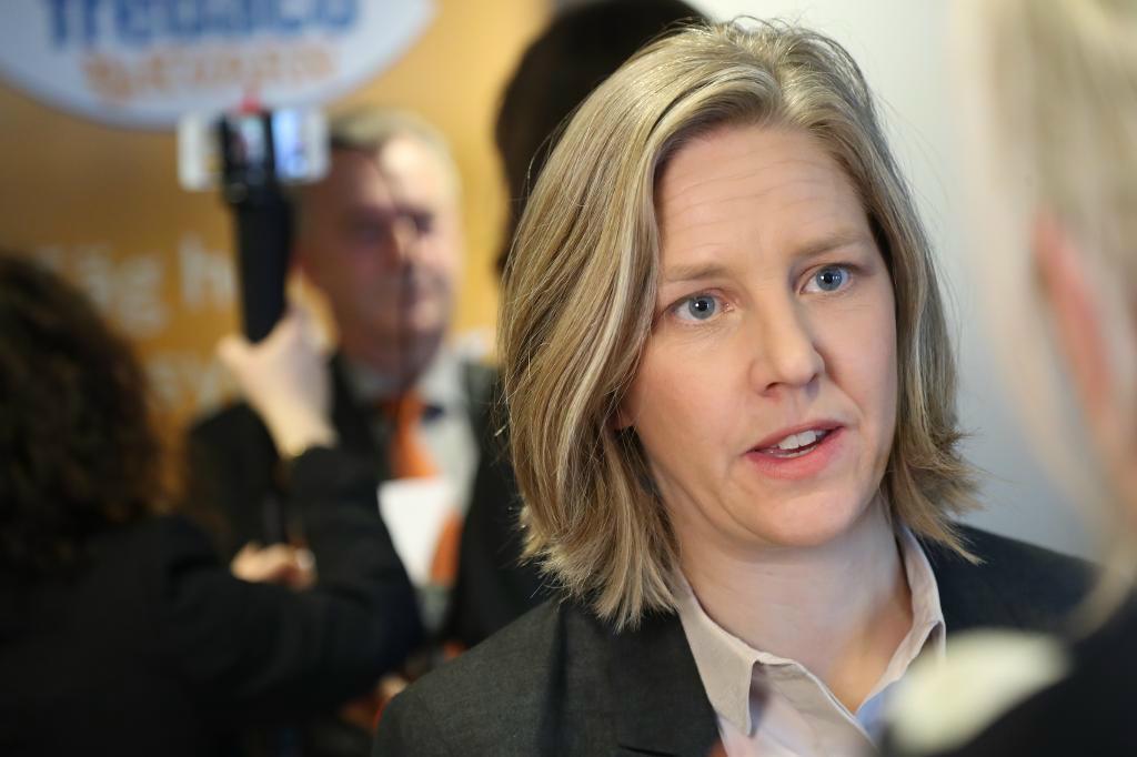 

Miljöminister Karolina Skog (MP). Foto: Adam Ihse/TT-arkivbild                                                                                        