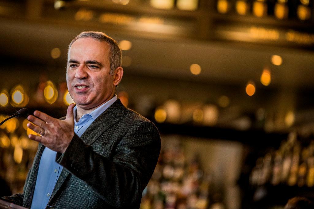 Den tidigare världsmästaren i schack Garry Kasparov. Arkivbild. Foto:
Stian Lysberg Solum/NTB Scanpix/TT