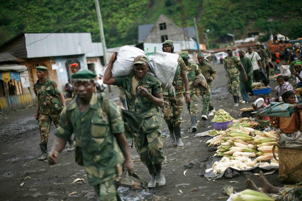 

Medlemmar i rebellgruppen M23 i Kongo-Kinshasa. Foto: Jerome Delay/AP/TT                                                                                        