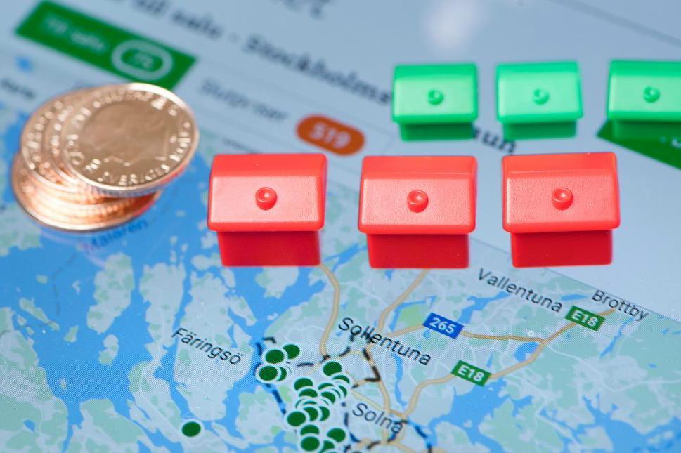 
Bostäder som stigit i värde står för en stor del av hushållens bruttoförmögenhet. Arkivbild. Foto: Fredrik Sandberg/TT                                            