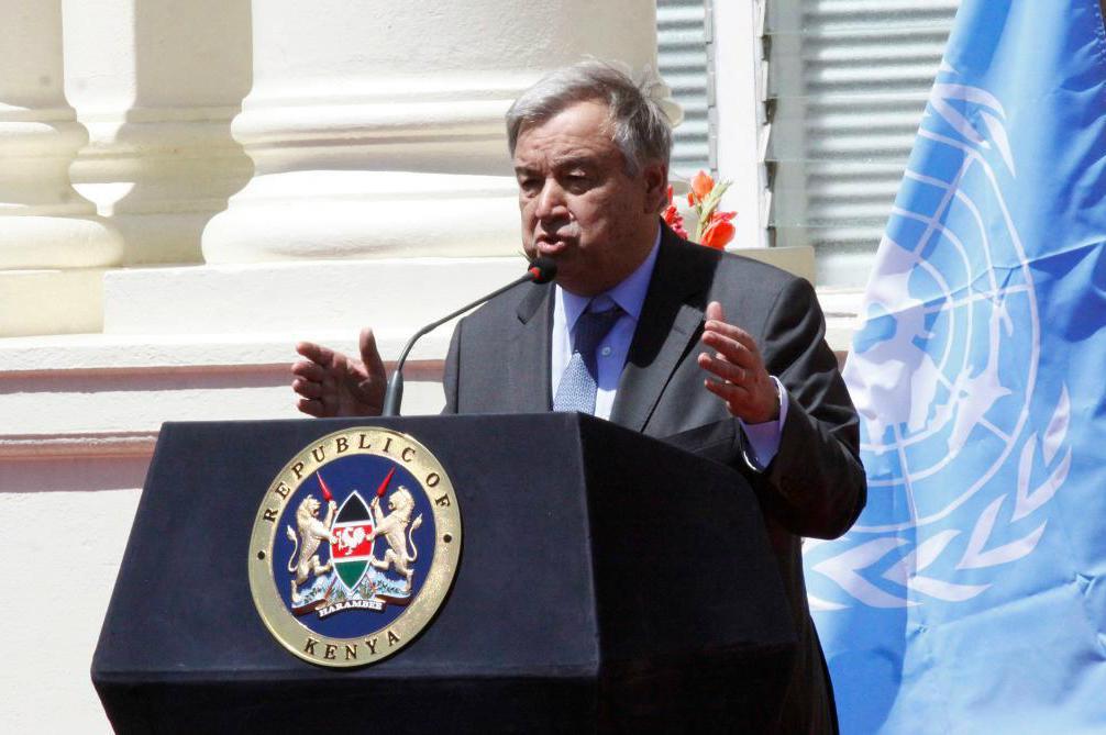 
FN:s generalsekreterare António Guterres.  Foto: Khalil Senosi-arkivbild                                            