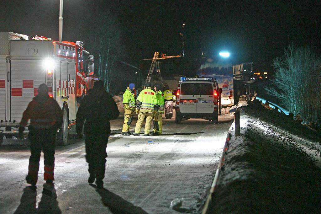 
Trafikförhållandena i Lavangsdalen är ofta besvärliga. Arkivbild från ett tidigare olyckstillfälle. Foto: Tom Benjaminsen                                            