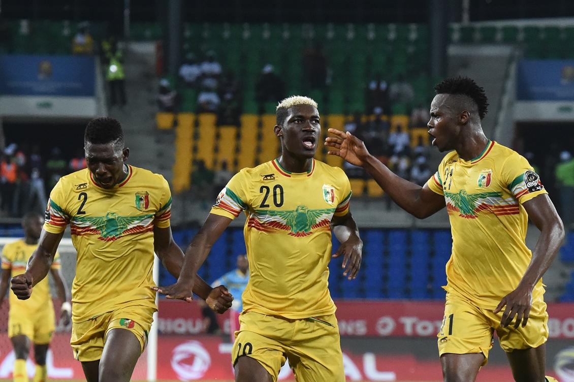 Malis herrlandslag under en match mot Uganda i januari 2017. Foto: Issouf Sanogo/AFP/Getty Images