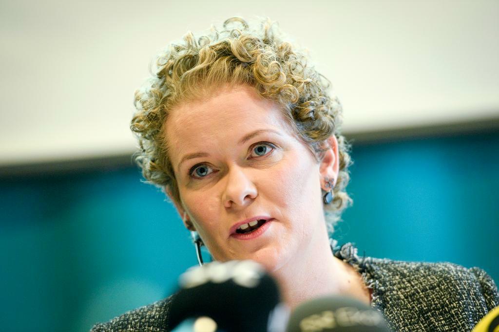 Karin Wanngård (S), finansborgarråd, ser positivt på OS i Stockholm. (Foto: Pontus Lundahl/TT) 
