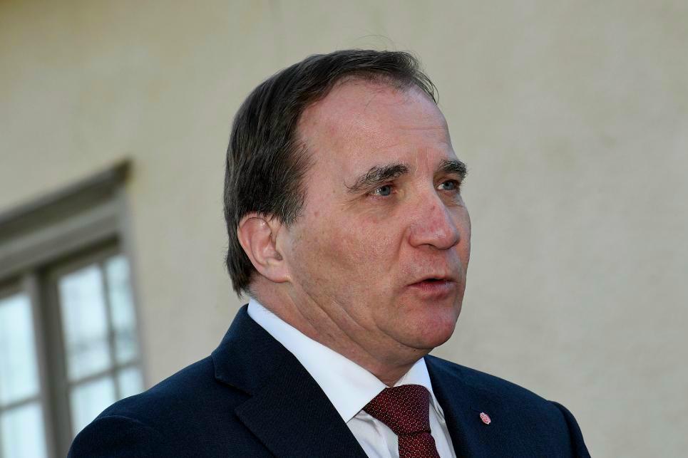 Statsminister Stefan Löfven (S) anser att FN måste agera efter USA:s robotangrepp i Syrien. Foto: Johan Nilsson / TT-arkivbild