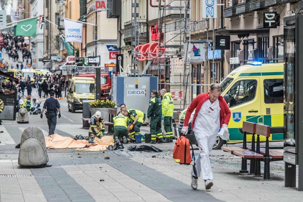 Stockholms landsting har avslutat det stabsläge som infördes direkt efter terrordådet på Drottninggatan den 7 april.  Foto: Tomas Oneborg/SvD/TT