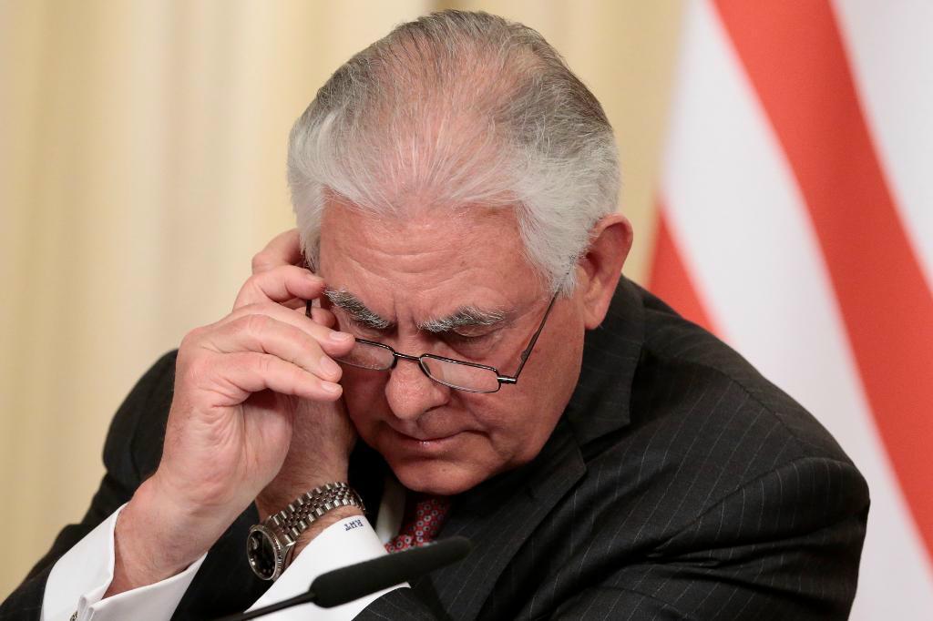 USA:s utrikesminister Rex Tillerson har informerat kongressen om en översyn av Iranavtalet. Arkivbild. Foto: Ivan Sekretarev/AP/TT