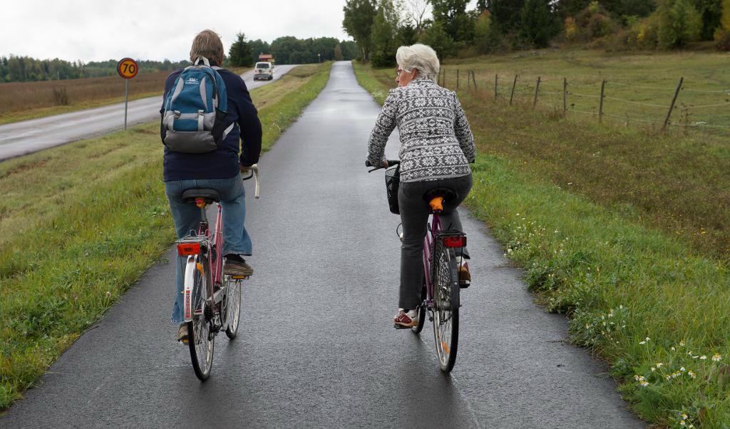 
Det går att rädda livet på många fler cyklister och fotgängare, om bara rätt åtgärder sätts in, visar en ny studie. Arkivbild. Foto: Fredrik Sandberg/TT                                            