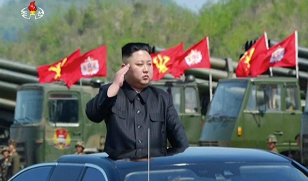 





Nordkoreas diktator Kim Jong-Un tidigare i veckan. Foto: KRT/AP Video/TT                                                                                                                                                                                                                                                                        