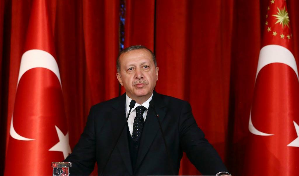 
Turkiets president Recep Tayyip Erdogan. Arkivbild. Foto: Kayhan Ozer/Press Presidency Press Service via AP                                            