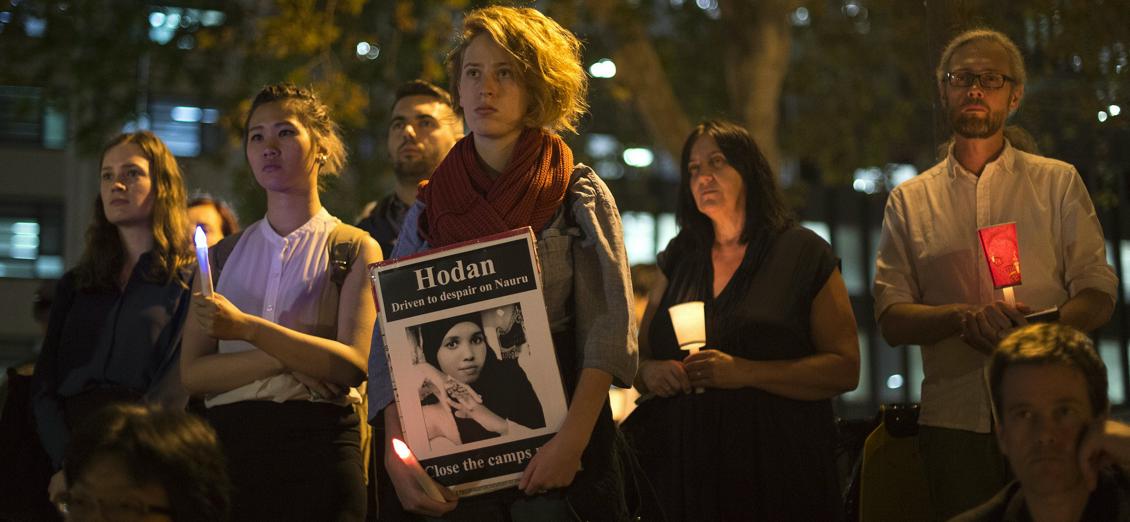 Flyktinglägren Manus och Nauru har länge varit starkt kritiserade. Foto: Saeed Khan/AFP/Getty Images