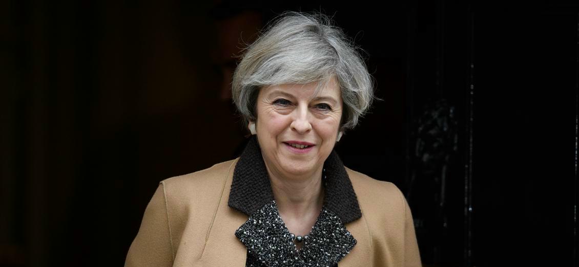 Theresa May vill behålla djup relation med EU. Foto: Leon Neal /Getty Images