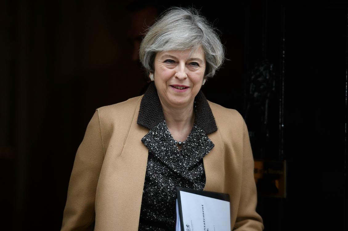 Theresa May kommer att med ett uttalande. Foto: Leon Neal /Getty Images