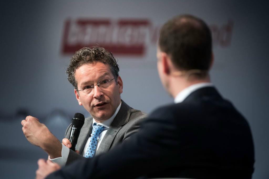 Hollands finansminister och mötesordförande i eurogruppen Jeroen Dijsselbloem. Foto: Bernd von Jutrczenka /AFP/Getty Images