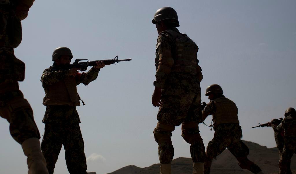 
Afghanska soldater. Personerna på bilden har inget med texten att göra. Foto: Anja Niedringhaus/AP/TT-arkivbild                                            