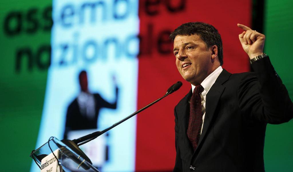 
Matteo Renzi avgick som premiärminister i december och hoppas nu på comeback, kanske i ett nyval redan i september. Foto: Riccardo Antimiani AP/TT-arkivbild                                            