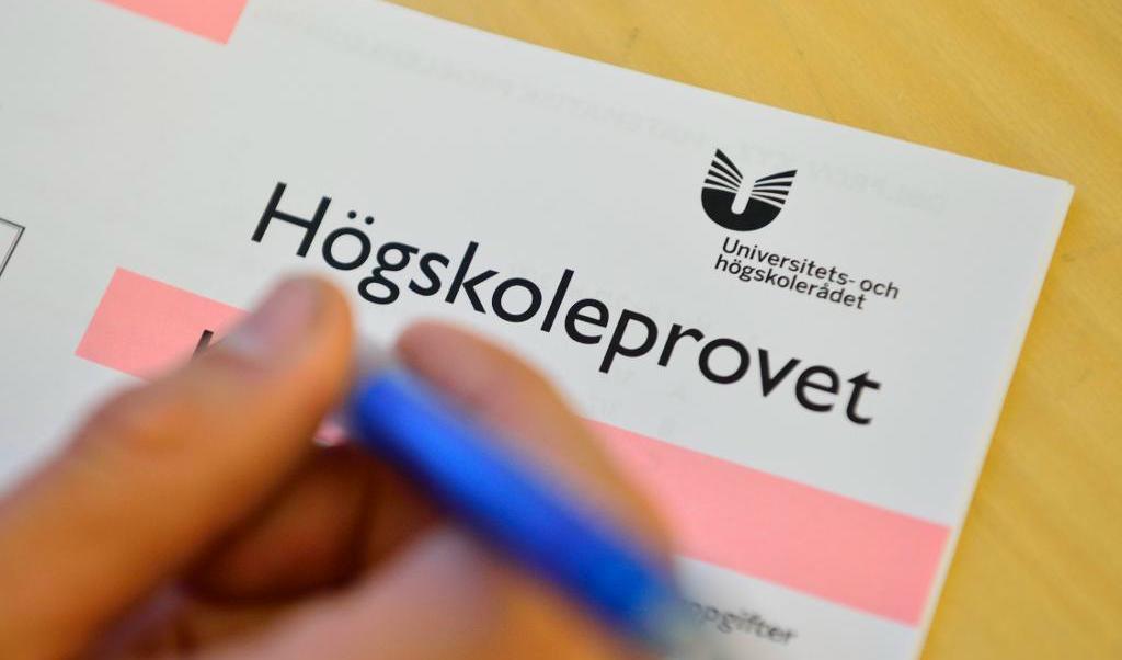 
SVT uppger att en provledare vid Stockholms universitet läckt ut vårens högskoleprov. Foto: Henrik Montgomery/TT-arkivbild                                            