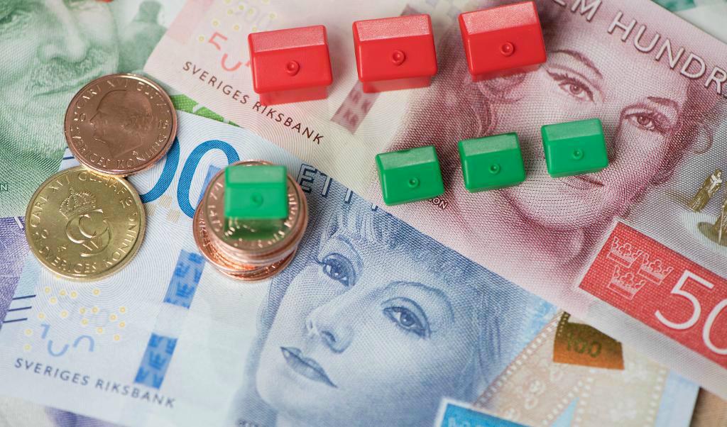 Tillväxttakten på hushållens lån saktar av. Foto: Fredrik Sandberg/TT