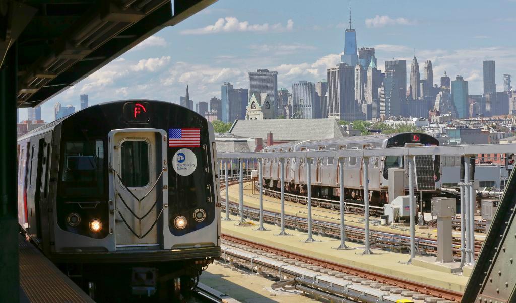 
New Yorks tunnelbana. Foto: Bebeto Matthews/AP/TT-arkivbild                                            