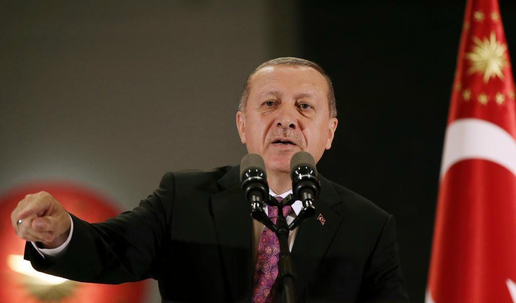 Turkiets president Recep Erdogan. Foto: AP/TT