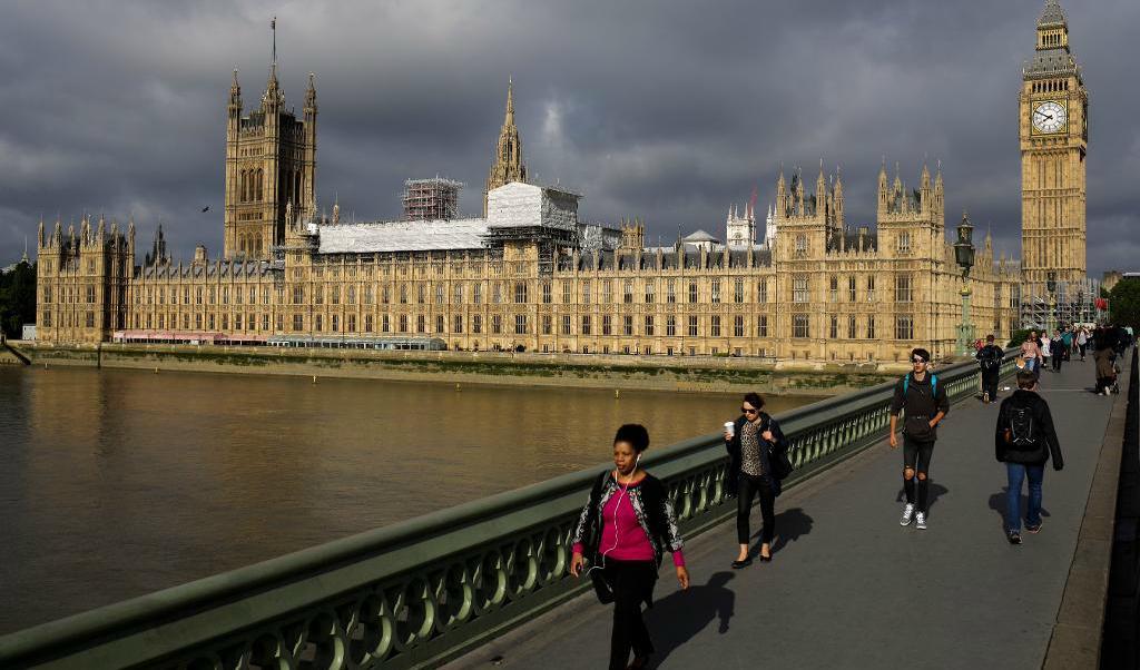 
Det brittiska parlamentet. Arkivbild. Foto: Markus Schreiber/AP/TT                                            