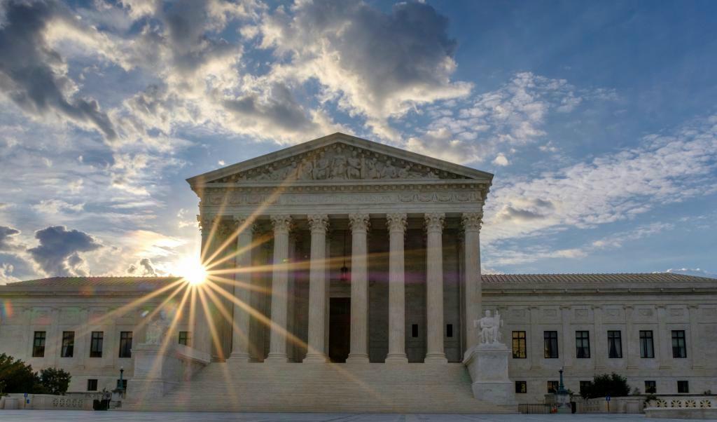 
Högsta domstolen i USA. Foto: TT-arkivbild                                            