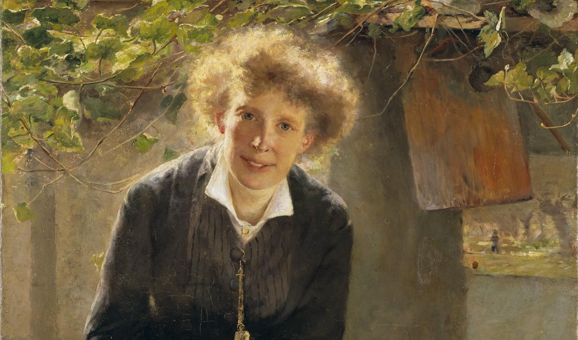 



"Målarinnan Jeanna Bauck", målad 1881 av den danska konstnärinnan Bertha Wegmann (1846-1926), olja på duk. Konstverket ingår i samlingarna på  Nationalmuseum i Stockholm.                                                                                                                                                                                