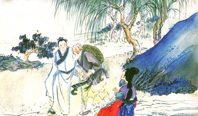 Mo Niang arbetar oförtrutet för att rädda byborna från att drunkna i havet.