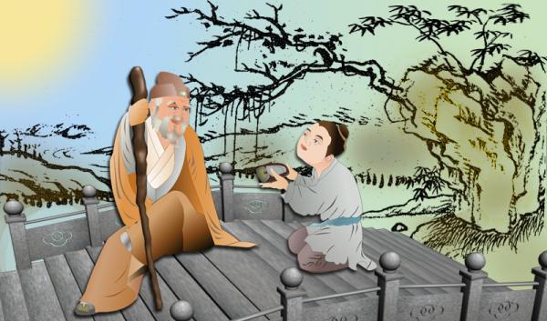 


Zhang Liang var en av de tre hjältarna under den tidiga Handynastin. Han blev känd för att visa stor respekt mot äldre. Illustration: Catherine Chang                                                                                                                                    