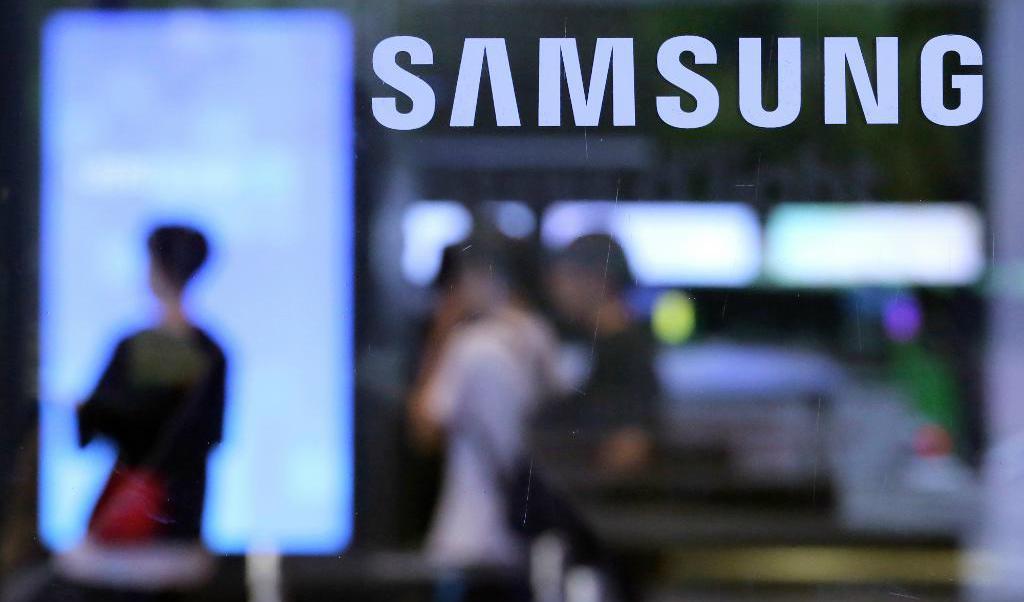 
Saftigt vinstlyft för Samsung efter stark efterfrågan på minneskretsar. Foto: Ahn Young-joon/AP/TT-arkivbild                                            