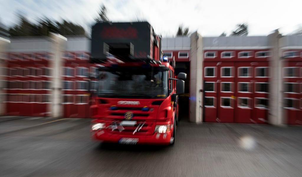 
Ett HVB-hem i Karlskrona utrymdes efter att en brand brutit ut. Foto: TT-arkivbild                                            