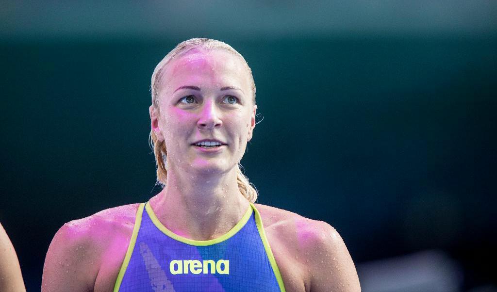 
Sarah Sjöström tog sig enkelt vidare till semifinalen på 50 meter fjäril. Foto: TT-arkivbild                                            