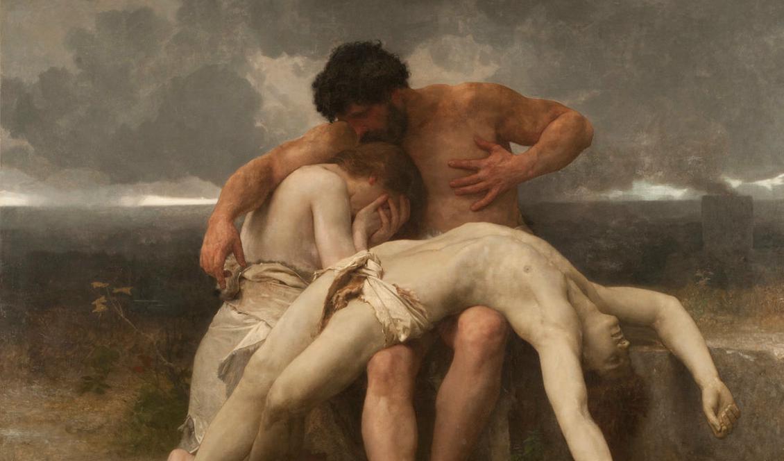 "Premier Deuil," 1888. William-Adolphe Bouguereau (Frankrike, 1825–1905)