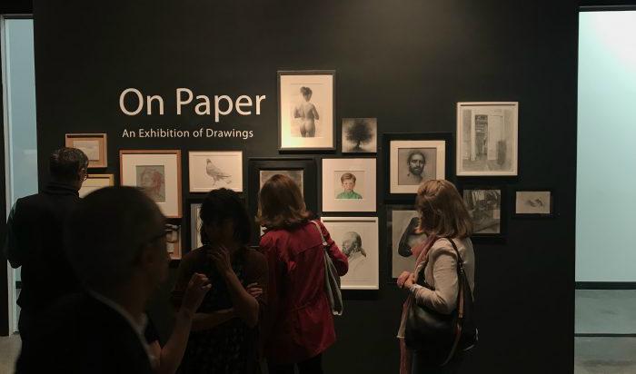 Öppningen av "On Paper, An Exhibition of Drawings" på Florence Academy of Art - USA, Mana Contemporaery i Jersey, 29 april 2018. Foto: Milene Fernandez/Epoch Times