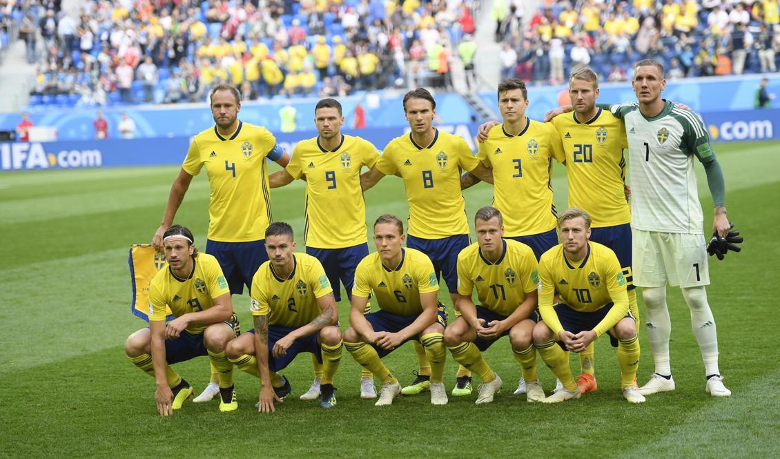 

Det svenska lagbygget ska knäcka England. I eftermiddag får vi se hur det går. Foto: Maja Suslin/TT.                                                                                        