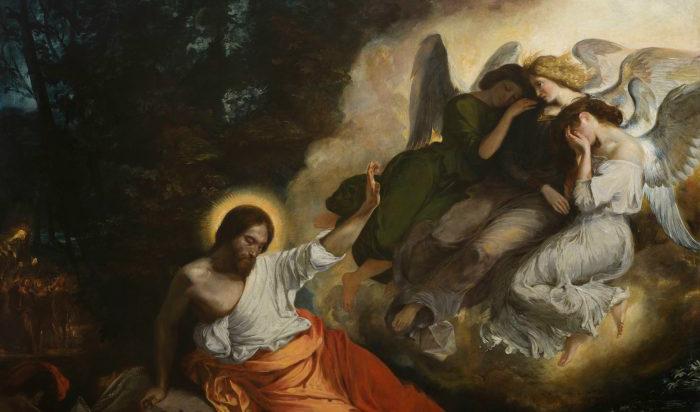 Eugène Delacroix; "Christ in the Garden of Olives", detalj, 1824–26. Olja på duk, 294 x 362 cm. Saint-Paul-Saint-Louis, Paris. Foto: Jean-Marc Moser/COARC/Roger-Viollet