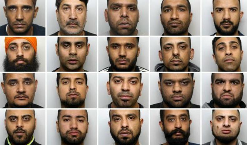 
Tjugo män i ett grooming-gäng har dömts till långa fängelsestraff efter att ha våldtagit och förgripits sig på unga flickor. Foto: West Yorkshire Police                                            