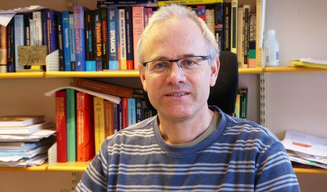 Björn Lund, seismolog vid Uppsala universitet. Foto: privat