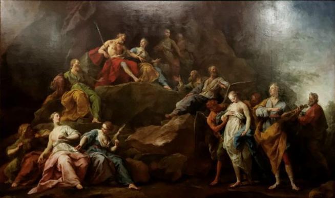 




“Orpheus in Hades Asking for Eurydice” 1763, av Jean Restout. Foto: Louvren                                                                                                                                                                                                                            